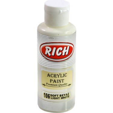 Akrilna boja RICH light white 106
