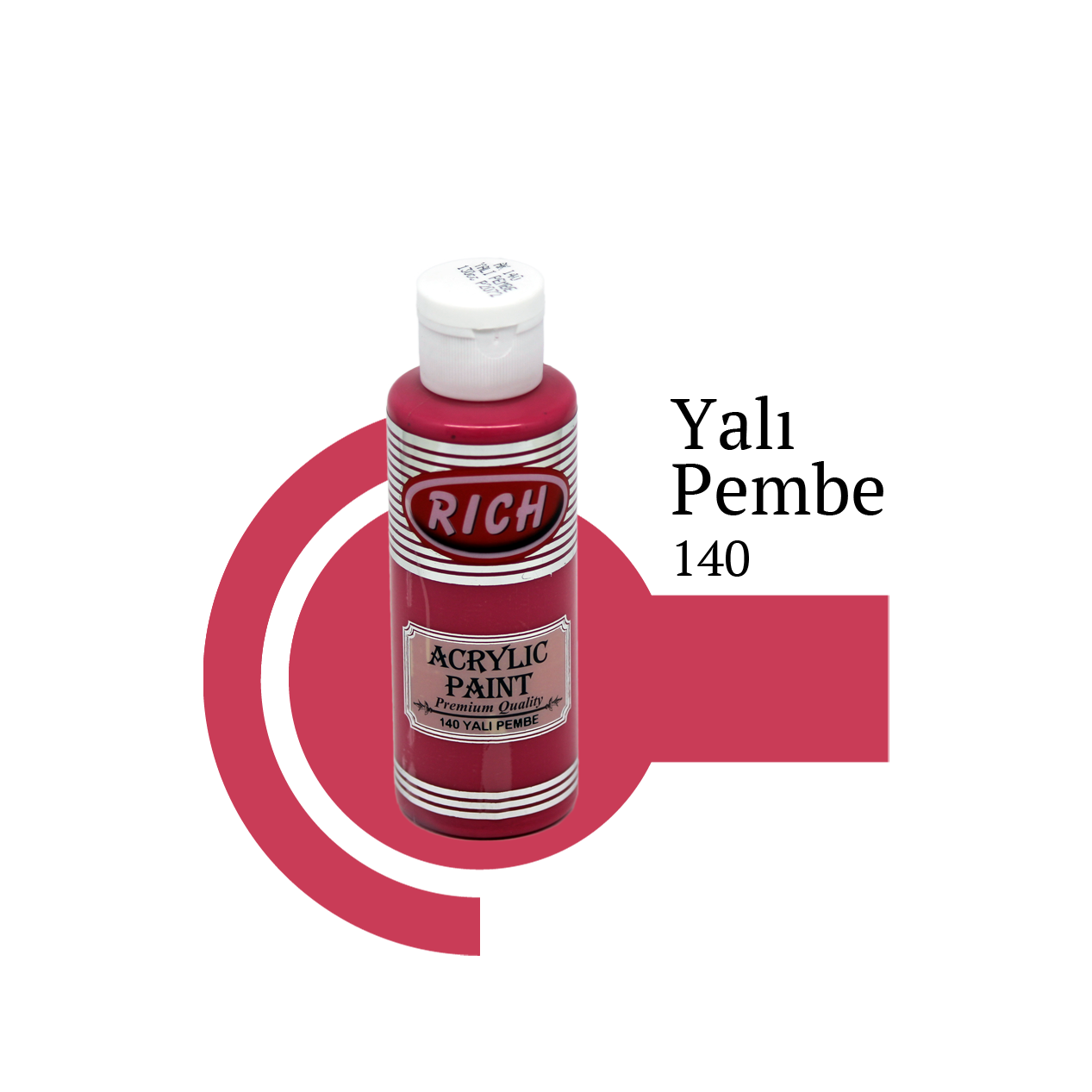Akrilna boja RICH mansion pink 140