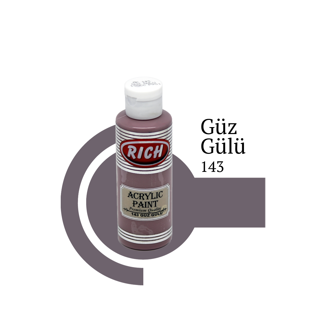 Akrilna boja RICH autumn rose 143