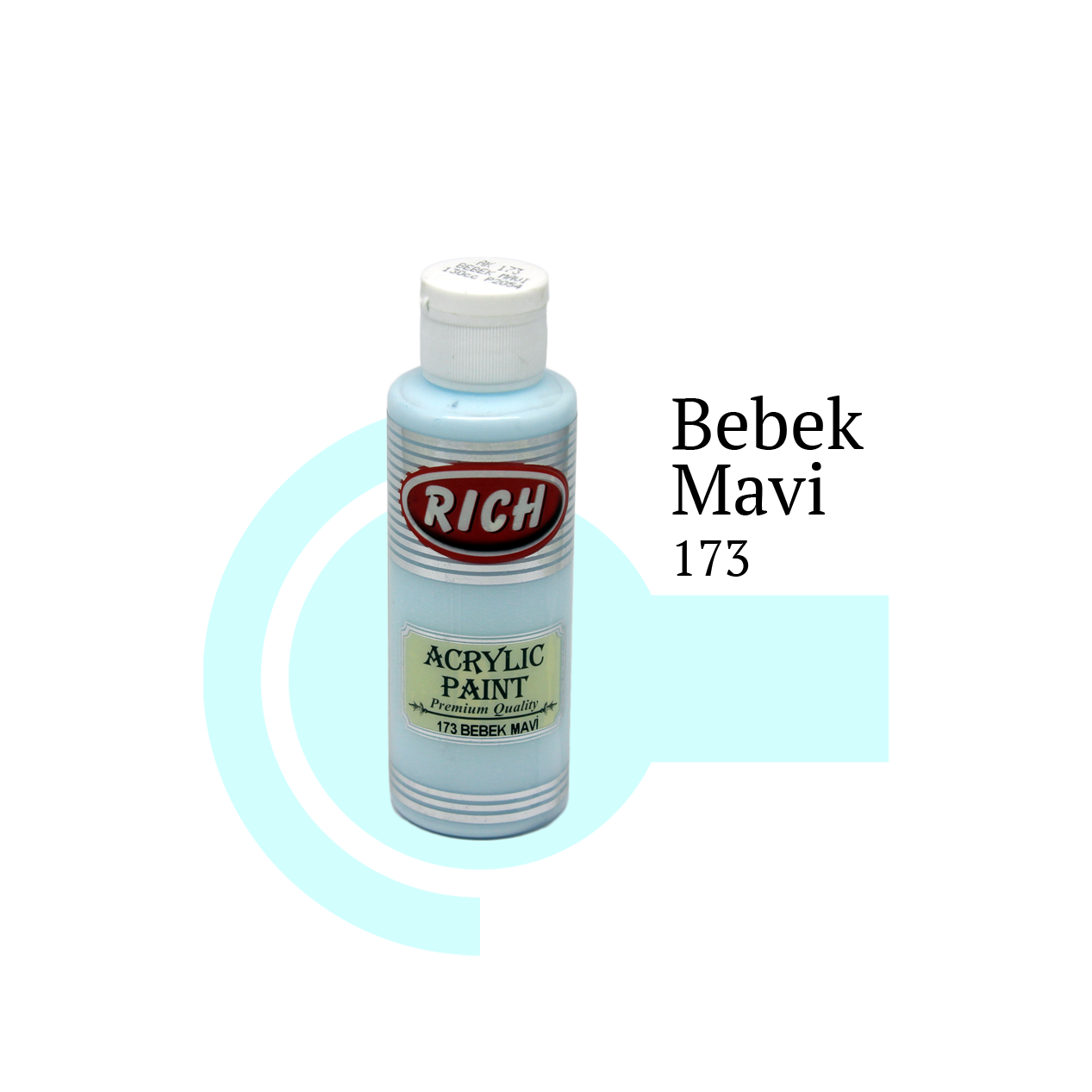 Akrilna boja RICH baby blue 173