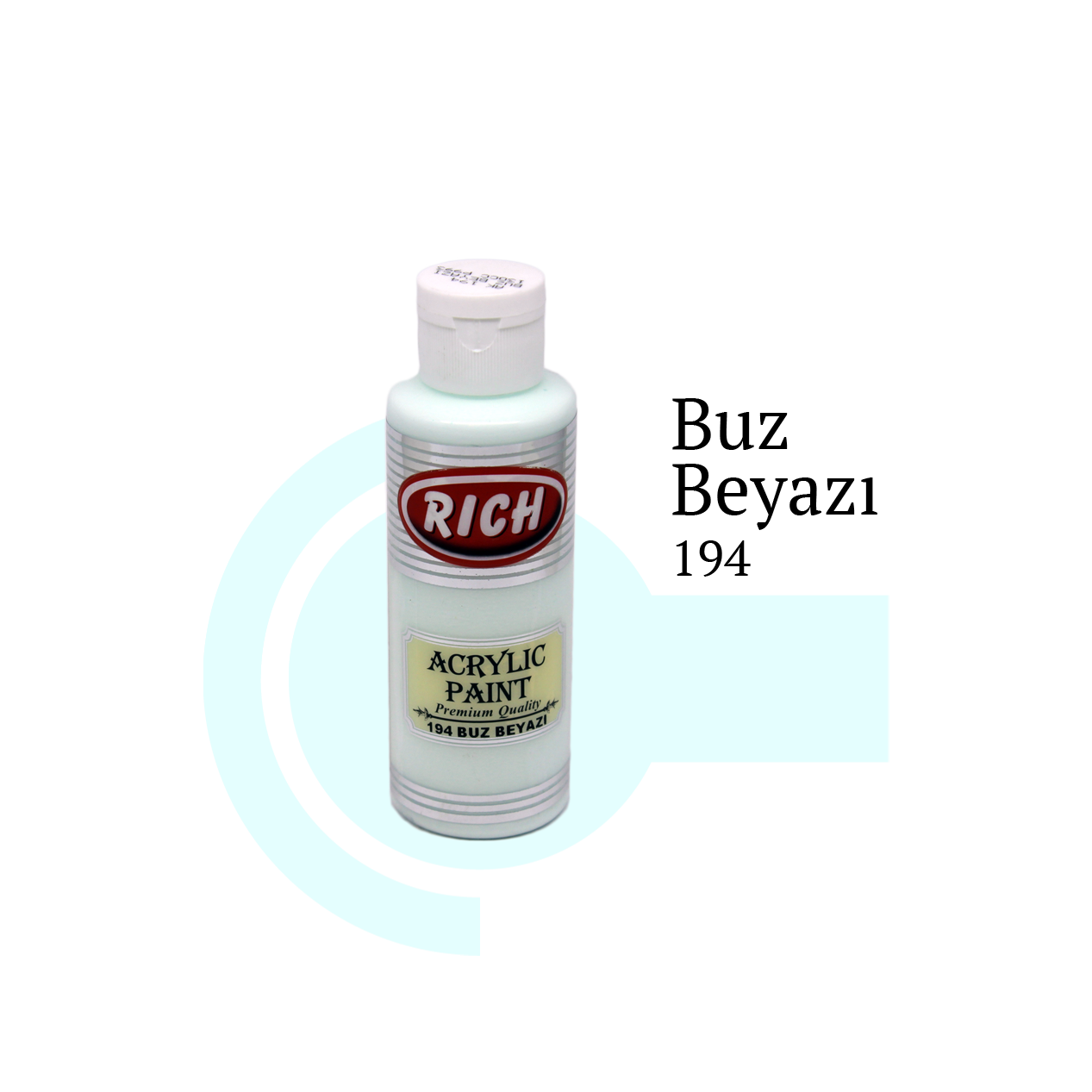 Akrilna boja RICH ice white 194