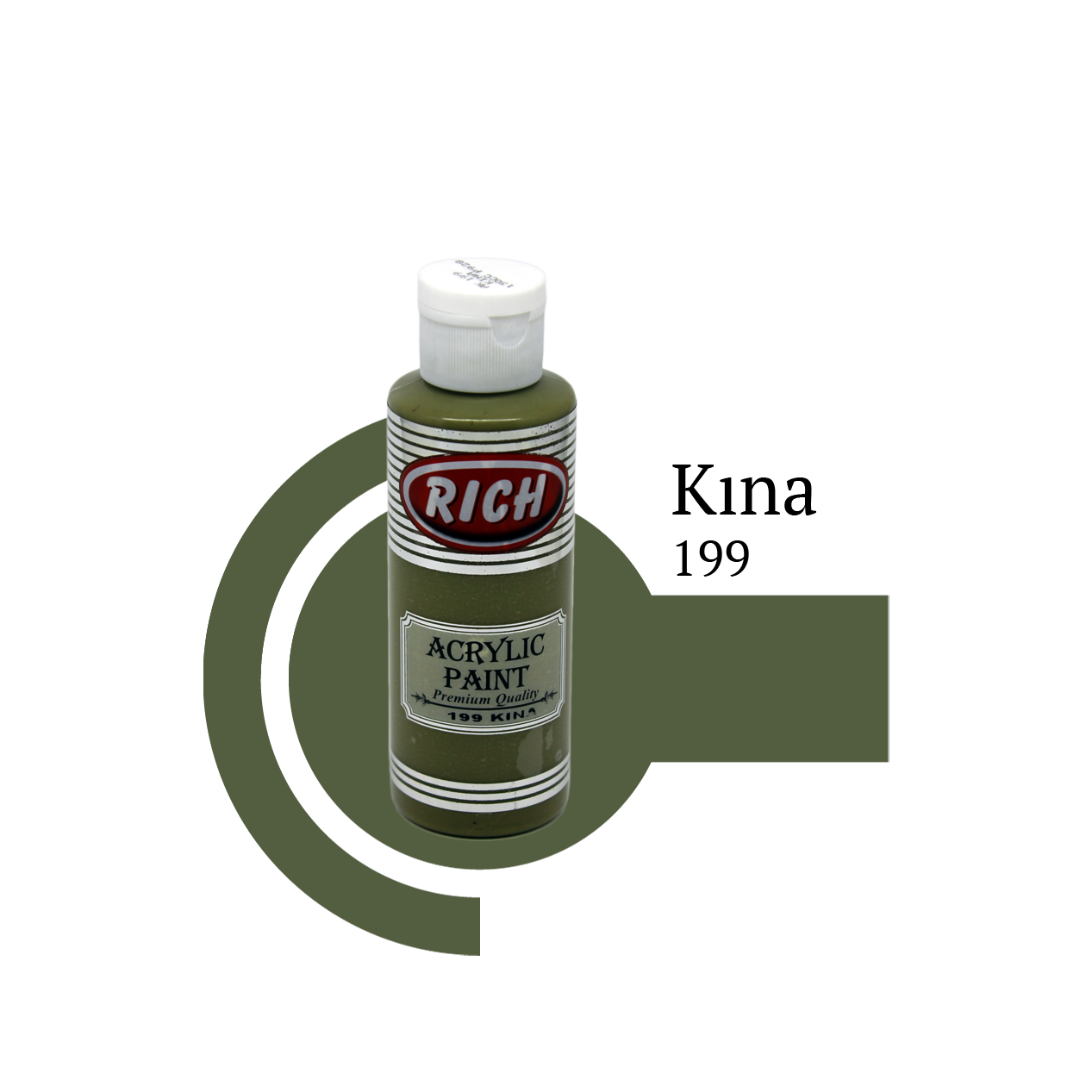 Akrilna boja RICH henna 199