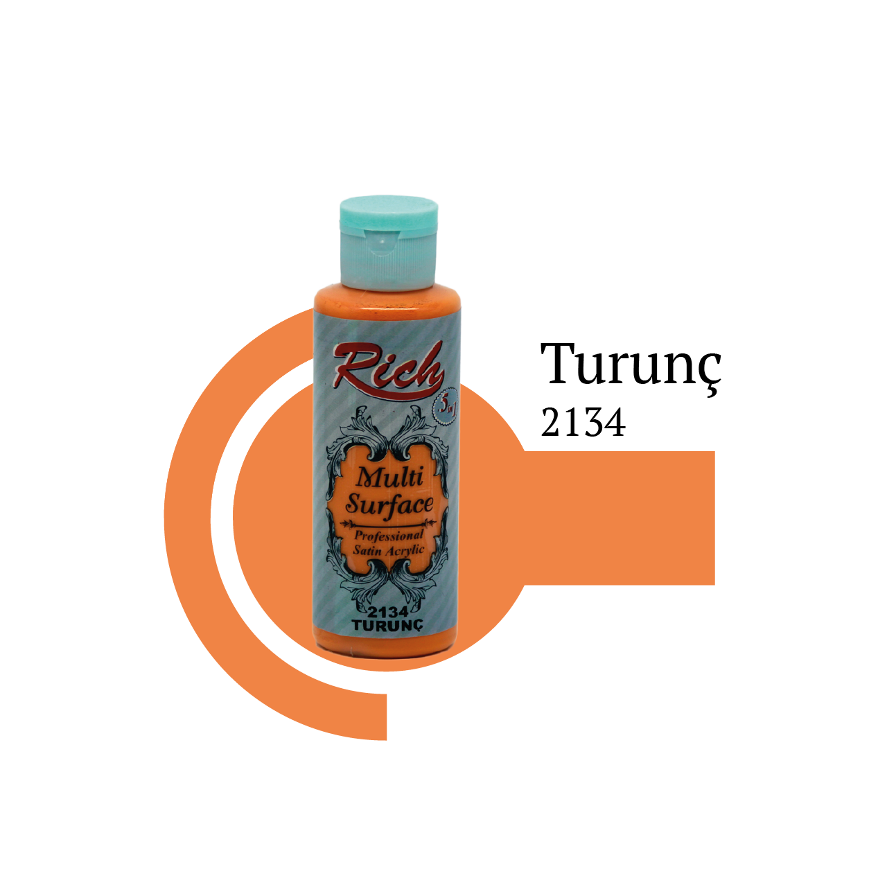 Rich akrilna boja Multi Surface 2134