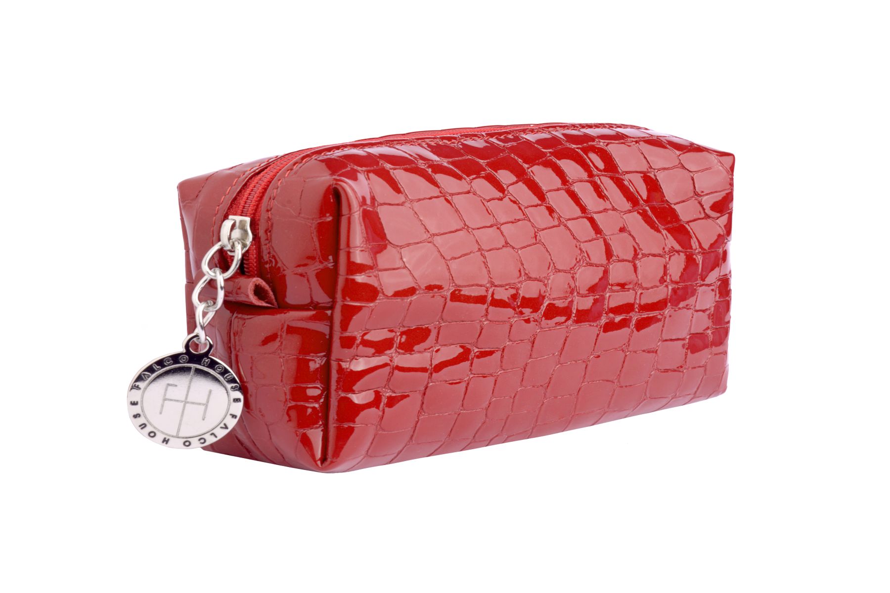 Falco ženski neseser - Crvena kroko lak 7113-42