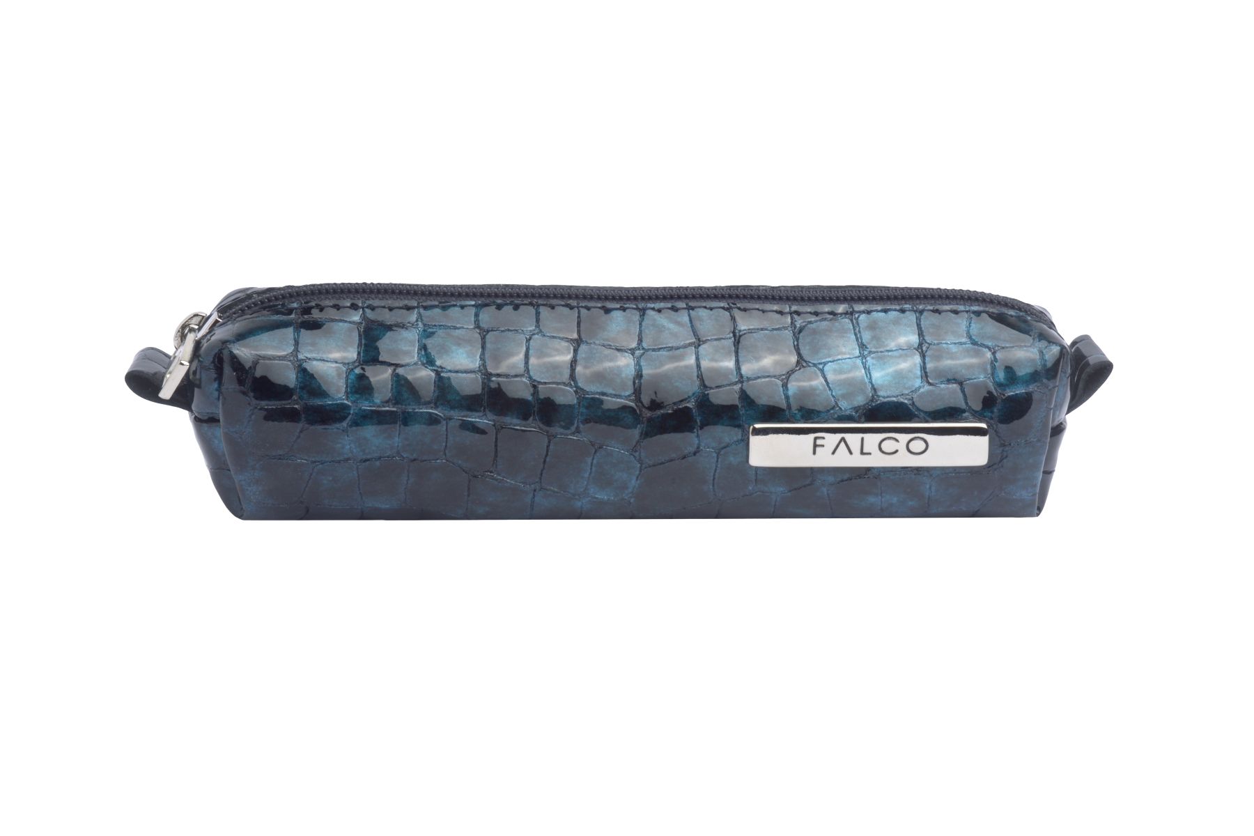 Falco ženska futrola za olovke  - Plava kroko lak 3207-31