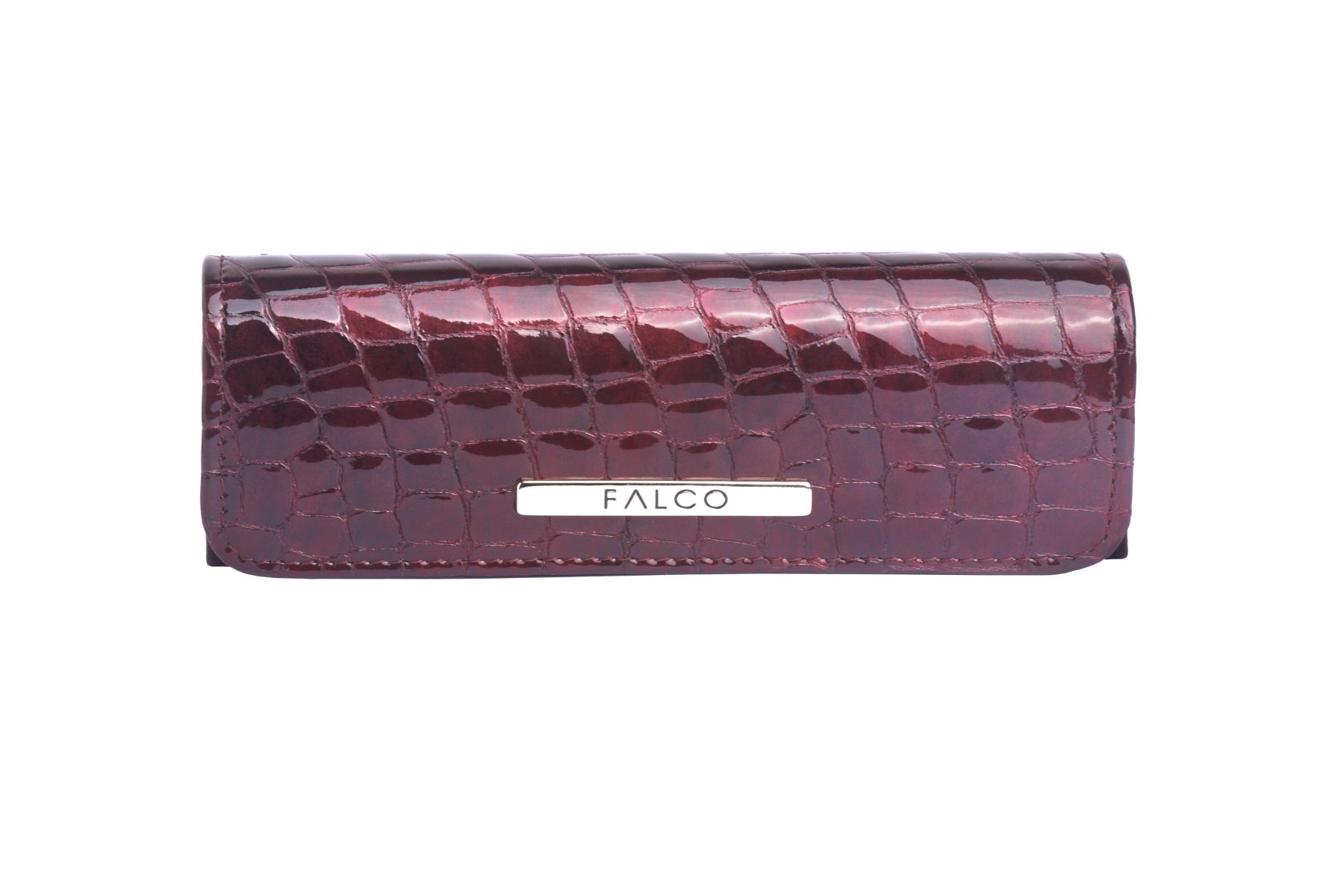 Falco ženska futrola za naočare -Bordo kroko lak 3005-71