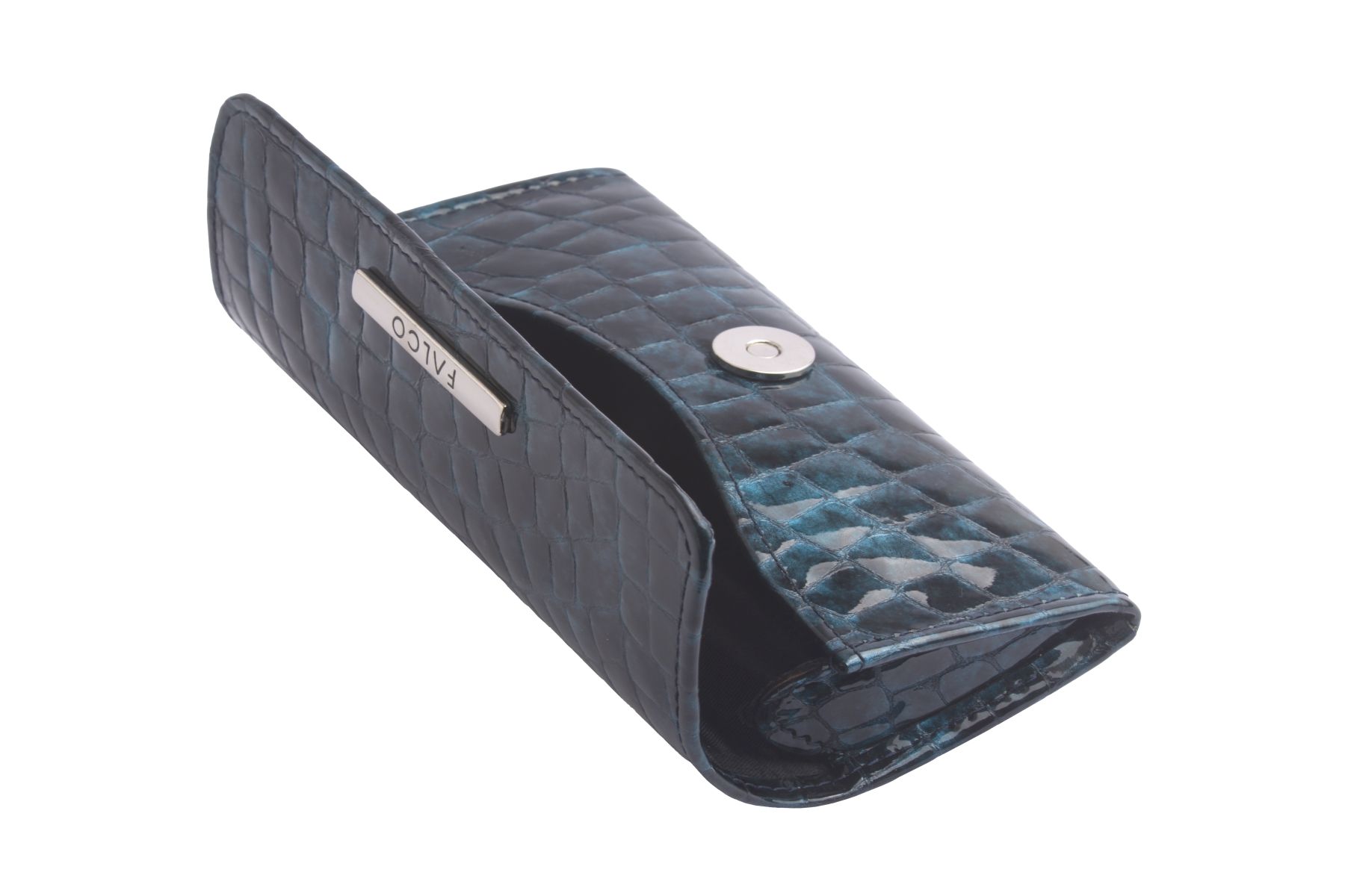 Falco ženska futrola za naočare -Teget kroko lak 3005-71