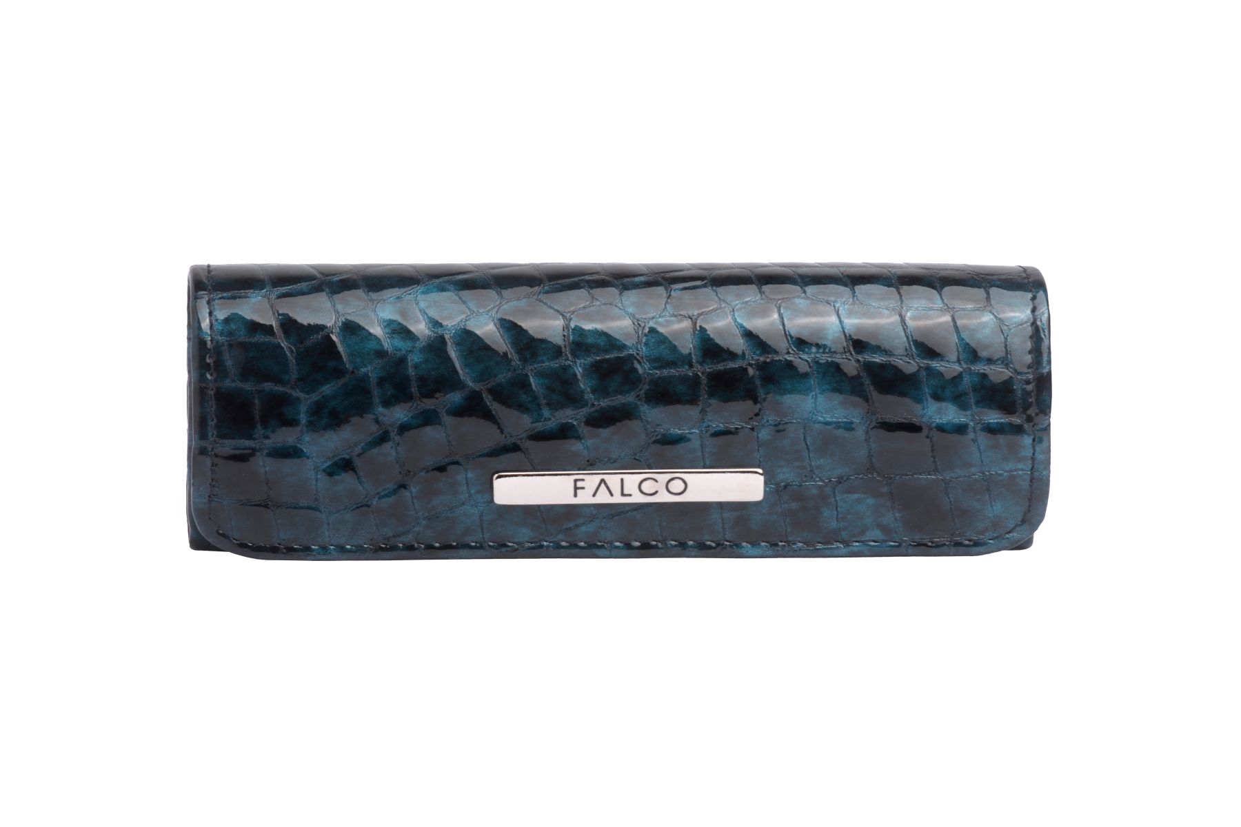 Falco ženska futrola za naočare -Teget kroko lak 3005-71