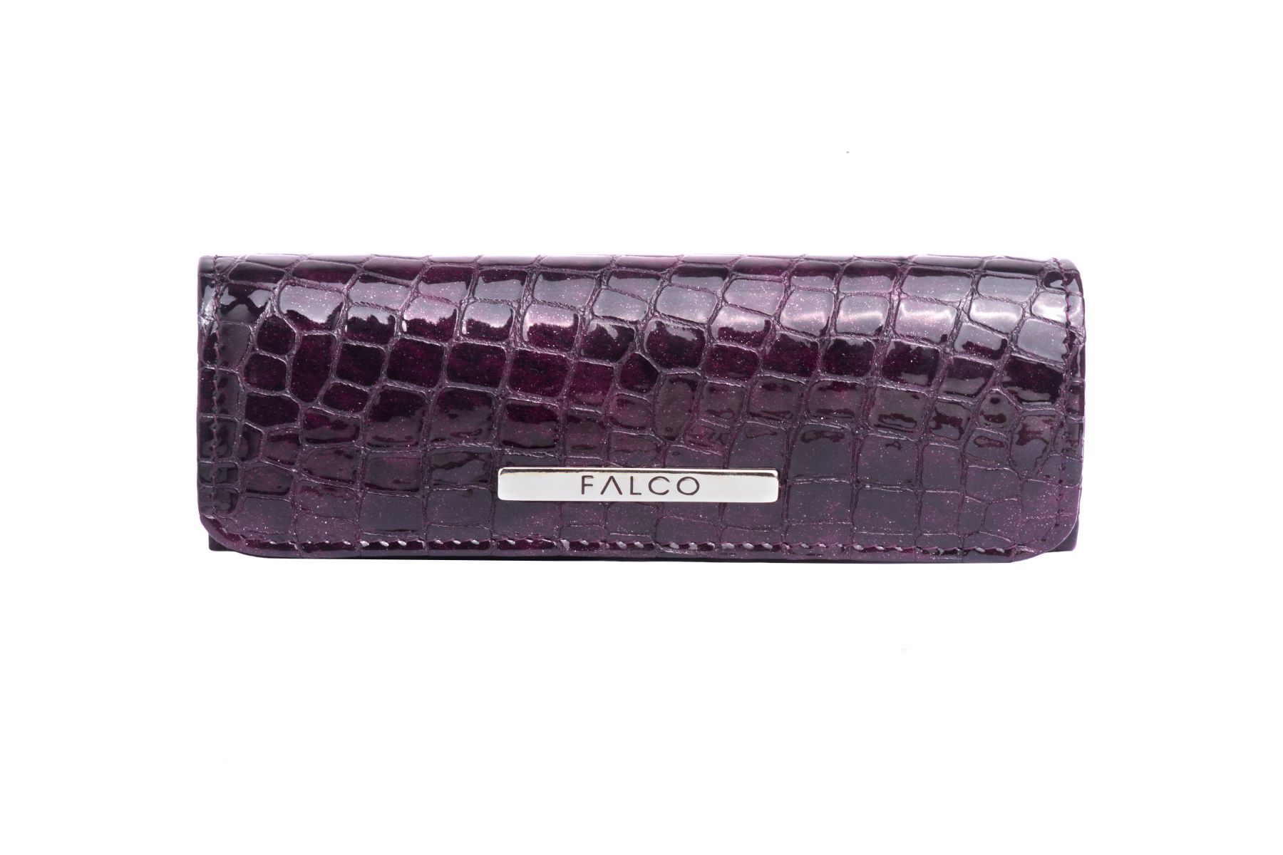 Falco ženska futrola za naočare -Ljubičasta kroko lak 3005-161