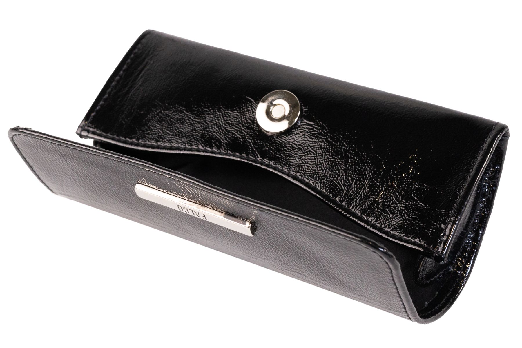 Falco ženska futrola za naočare -Crna lak 3005-13