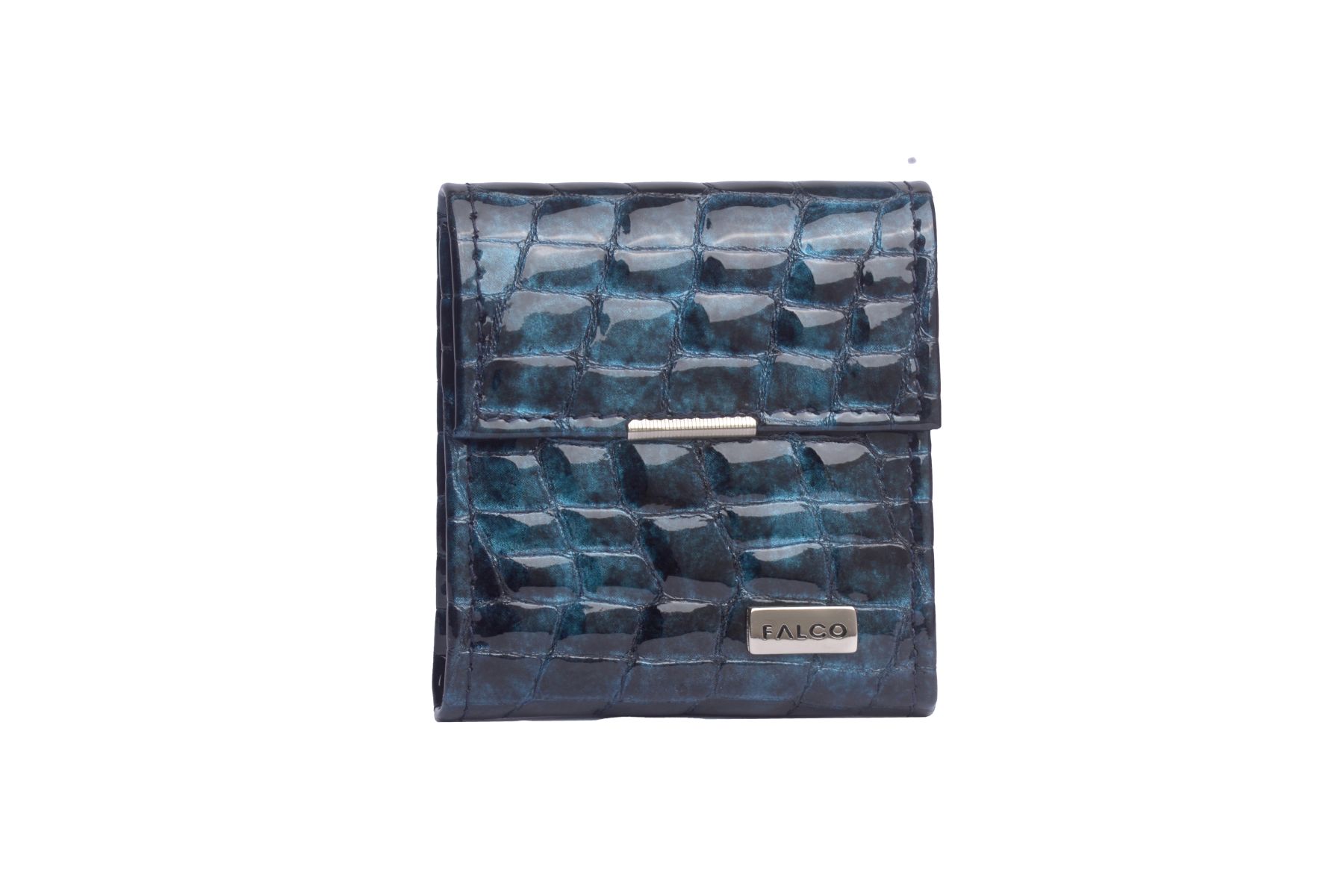 Falco ženska futrola za kartice - Teget kroko lak 3306-31
