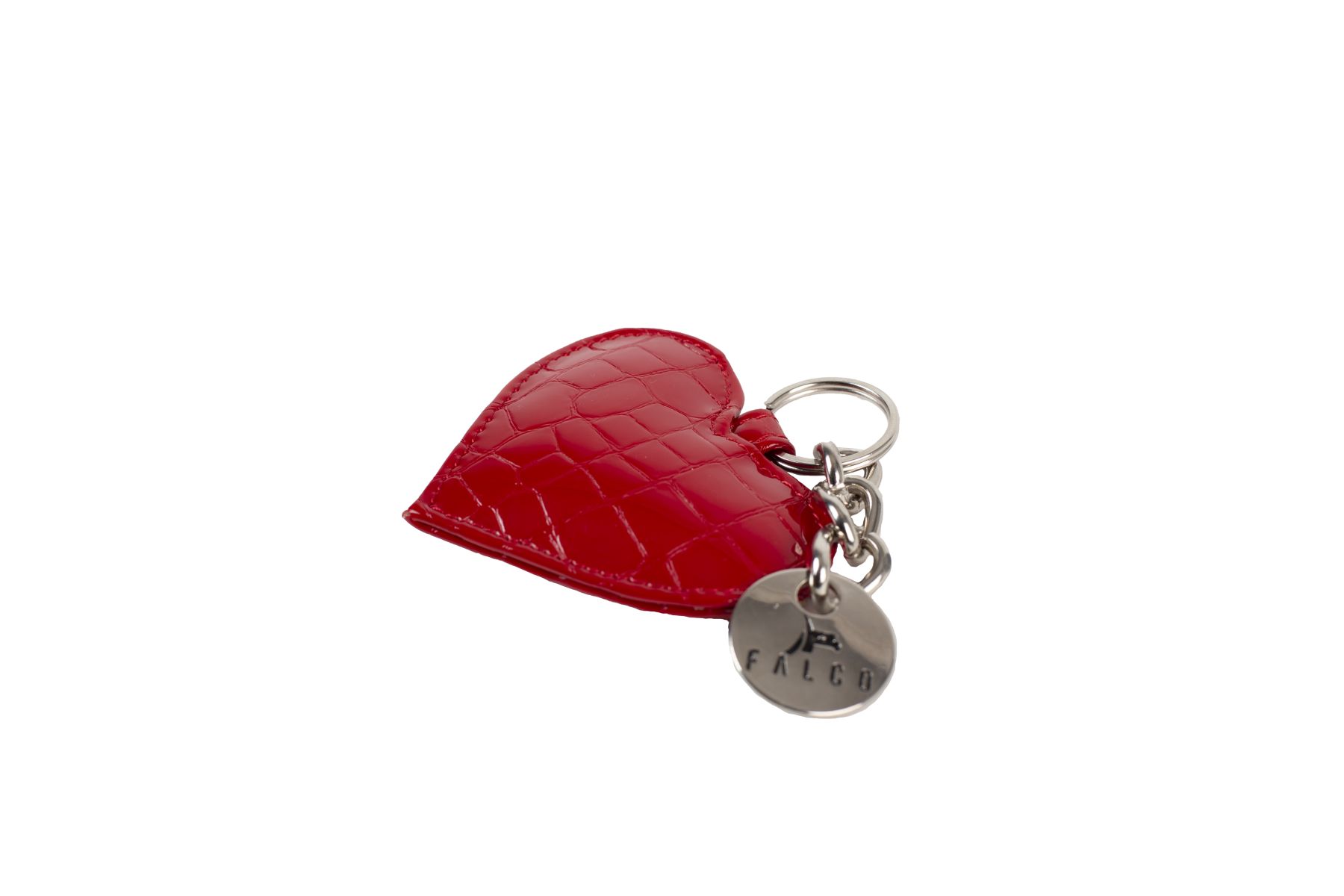 Falco ženski privezak -Crvena kroko lak 3413-42