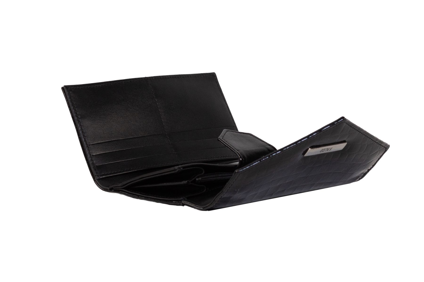 Falco ženski novčanik- Crni kroko lak 1547-1110